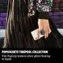 PopSockets: PopGrip with Swappable Top for Phones and Tablets - Starring Silver Tidepool PopSockets: PopGrip with Swappable Top for Phones and Tablets - Starring Silver Tidepool