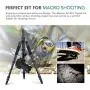 Moman Camera Tripod Monopod Alpenstock with Ball Head, Aluminum Alloy Foldable Axis Inversion Design, Weight Capacity of 33 Lb Moman Camera Tripod Monopod Alpenstock with Ball Head, Aluminum Alloy Foldable Axis Inversion Design, Weight Capacity of 33 Lb