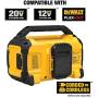 DEWALT 20V MAX Bluetooth Speaker for Jobsite, Tool Only (DCR010)