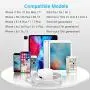 Alimu USB Wall Charger Adapter Plug and Cable Compatible with iPhone 11 / X / 8 Plus / 7 Plus/XS/XR/XS Max /6s/6 Plus/6s Plus/5/5s/5c, iPods and iPads (2 Pack) Alimu USB Wall Charger Adapter Plug and Cable Compatible with iPhone 11 / X / 8 Plus / 7 Plus/XS/XR/XS Max /6s/6 Plus/6s Plus/5/5s/5c, iPods and iPads (2 Pack)