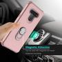 lovpec LG K51 Case with Soft TPU Screen Protector, Ring Holder Kickstand Shockproof Protective Phone Cover Case for LG K51/LG Q51/LG Reflect/LG LM-K500UM (Pink)