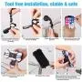 Bike Phone Mount, Detachable 360°Rotation Motorcycle Phone Mount with Adjustable Universal Silicone Handlebar Cradle Compatible Universal Handlebar Holder for ATV, Bicycle or Motorbike. with iPhone 11 Bike Phone Mount, Detachable 360°Rotation Motorcycle Phone Mount with Adjustable Universal Silicone Handlebar Cradle Compatible Universal Handlebar Holder for ATV, Bicycle or Motorbike. with iPhone 11