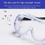4 pack Safety goggles, Protective eyewear, Eye protection,Anti scratch,UV and splash,Soft light weight Safety glasses for DIY, Lab,Cycling and more