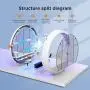 POWBUZZ Bug Zapper – Electric Mosquito Zapper Killer, Fruit Fly Gnat Moth Bug Killer Insect Trap with Light Bulb for Home, Kitchen, Backyard, Garden, Patio POWBUZZ Bug Zapper – Electric Mosquito Zapper Killer, Fruit Fly Gnat Moth Bug Killer Insect Trap with Light Bulb for Home, Kitchen, Backyard, Garden, Patio