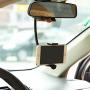 Rear View Mirror Car Mount Phone Holder Dock for iPhone X XS Max XR, 6 7 8 Plus - Samsung Galaxy S10 S6 S7 S8 S9 Plus, Note 8 9 - Google Pixel 2 3 XL - LG G6 G7 ThinQ V35 V40 Q7 - All Smartphones