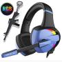 PS4 Gaming Headset Pro RGB Gaming Headphone for Xbox one PC with Mic Stereo Surround Over-Ear Headset 7 Colors Rainbow Light& Noise Cancelling for Laptop Tablet Mac Kids PS4 Gaming Headset Pro RGB Gaming Headphone for Xbox one PC with Mic Stereo Surround Over-Ear Headset 7 Colors Rainbow Light& Noise Cancelling for Laptop Tablet Mac Kids