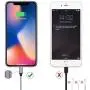 TAKAGI iPhone Charger 3PACK 6Feet Extra Long Nylon Braided USB Charging Cable High Speed Connector Data Sync Transfer Cord Compatible with iPhone Xs Max/X/8/7/Plus/6S/6/SE/5S iPad