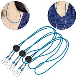 Mask Lanyard TOOVREN Upgraded Lanyard for Face Mask Around Neck Adjustable Length Face Mask Lanyard Strap Mask Lanyard Clip Mask Holder Lanyard for Kids Students Adults 3 PCS