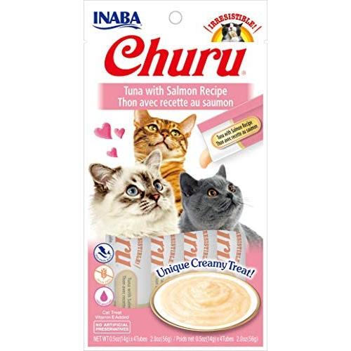 INABA Churu Lickable Purée Natural Cat Treats