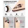 Power Theory iPhone 11 Pro & iPhone 11 Pro Max Camera Lens Protector - Easy Installation [Premium Tempered Glass] [Gold]
