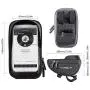 Wallfire Bike Phone Mount Bag, Bicycle Frame Bike Handlebar Bags with Waterproof Touch Screen Phone Case