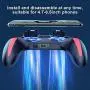 Mobile Game Controller Ergonomic PUBG Handle Dual Cooling Fans Mobile Phone Game Controller Gamepad Fast Heat Dissipation No Noise Suitable for 4.7-6.5inch Phones(5000mah) Mobile Game Controller Ergonomic PUBG Handle Dual Cooling Fans Mobile Phone Game Controller Gamepad Fast Heat Dissipation No Noise Suitable for 4.7-6.5inch Phones(5000mah)