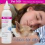 Pet MD Otic Clean Dog Ear Cleaner for Cats and Dogs - Effective Against Infections Caused by Mites, Yeast, Itching and Controls Odor - 8 oz