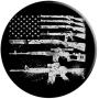 USA Flag Guns Weapons Rifles 2A Amendment Fathers Day Gift PopSockets Grip and Stand for Phones and Tablets