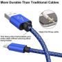 USB C Cable, UNISAME 3 Pack 10Ft Heavy Duty Bold Braided USB Type C USB Fast Charging Cable for Galaxy S20 Ultra S20+ S10 S10+ S10e S9 S8 Note 10 9 8 LG G7 G6 V40 V35 Oneplus 6T 7