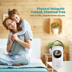 YISSVIC Mosquito Killer Trap Indoor Insect Fruit Fly Bug Gnat Killer Lamp Trap, Chemical Free - Child Safe