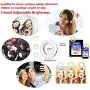 Selfie Ring Light, Rechargeable Cell Phone Ring Light 3 Tones Selfie Fill Light with 40 LED Beads Makeup Light Ring for Photography Video,Selfie, Livestream (White) Selfie Ring Light, Rechargeable Cell Phone Ring Light 3 Tones Selfie Fill Light with 40 LED Beads Makeup Light Ring for Photography Video,Selfie, Livestream (White)