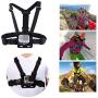 3 in 1 Mobile Phone, Camera, Action Cam Chest Mount Harness Strap Holder Band, Used for Action Sports, Capture Best Moments (Samsung, iPhone, GoPro, Yi, Sjcam, All Digital Cameras Etc)