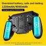 LFJNET Mobile Phone Gamepad Transmitter Handle for PUBG Mobile Game Controller Trigger Joystick Gamepad 4000mAh Battery Version