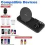 Wireless Charger, FAPO Qi Certified 3 in 1 Wireless Charging Station Compatible with Apple Watch/AirPods 1 2/AirPods Pro/iPhone 11/11 pro/11 Pro Max/XS Max/XR/X/8/8 Plus(QC 3.0 Adapter Included) Wireless Charger, FAPO Qi Certified 3 in 1 Wireless Charging Station Compatible with Apple Watch/AirPods 1 2/AirPods Pro/iPhone 11/11 pro/11 Pro Max/XS Max/XR/X/8/8 Plus(QC 3.0 Adapter Included)