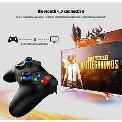 Mobile Game Controller, Wireless Gamepad Multimedia Game Controller Joystick Compatible with iOS/Android Mobile Phone/Tablet/PC/Smart TV