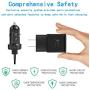 Adaptive Fast Charger Kit for Samsung Galaxy S10/ S10e/ S9/S8/S8 Plus/Note 8/9,LaoFas USB 2.0 Recharger Kit (Wall Charger + Car Charger + 2 x Type C USB Cables) Quick Charger-Black