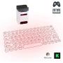 Laser Keyboard Projector (English and Taiwanese) - Bluetooth Virtual Keyboard Computer Accessories, Projection Keyboard for iPhone, iPad, Mac, Laser Wireless Keyboard for Android Tablet PC Piano