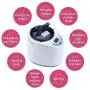 Asixx Fumigation Machine, 2L Sauna Steamer Steam Sauna Spa Portable Pot Machine Home Personal Spa Indoor Body Slimming Therapy US Plug(US Plug)