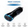USB Type C Charger, Wall Charger, Car Charger, AndHot Dual Port Wall Adapter with Car Charger Adapter + 2Pack 6ft Fast Charging Cable Compatible with Moto Z3 Play/G6/G6 Plus/G7/G8/Z2 Force/Z4/X4/X5/Z