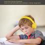 ONTA gorsun Foldable On Ear Audio Adjustable Lightweight Headphone for Children Cellphones Smartphones iPhone Laptop Computer Mp3/4 Earphones (Yellow)