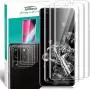 [6 Pack] Tamoria Galaxy S20 Ultra Screen Protector + Camera Protector TPU Film 4th Generation with Installation Kit Ultrasonic Fingerprint Compatible for Samsung Galaxy S20 Ultra 5G
