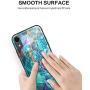 KANGYA iPhone XR Case, Slim Thin Hybrid Hard PC Soft Rubber Drop Protection Shockproof Bumper Glow in The Dark Anti-Scratches Non-Slip Phone Case Cover for 6.1 Inch iPhone XR 2018, Mandala in Galaxy