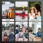 MOZA Mini-S Essential Foldable Phone Gimbal, Timelapse Object Tracking Zoom Vertigo Inception, 3-Axis Video Stabilizer for Smartphone Like iPhone Xs/Max/Xr/X/11 Huawei P20