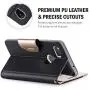 ProCase Google Pixel 2 XL Wallet Case, Flip Kickstand Case with Card Holder Mirror Wristlet, Folding Stand Protective Cover for Google Pixel 2 XL (2017 Release) -Black ProCase Google Pixel 2 XL Wallet Case, Flip Kickstand Case with Card Holder Mirror Wristlet, Folding Stand Protective Cover for Google Pixel 2 XL (2017 Release) -Black