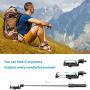 Selfie Stick Tripod with Removable Wireless Bluetooth Remote Shutter Compatible,Mini Pocket Selfie Stick for iPhone 11/XR/X/8/8P/7/7P/6s/6 Samsung Galaxy S9/8/7 Note 9/8/7 Nubia