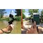 Octo Mount - Universal Cell Phone and GoPro Tripod & Hand Grip Mount with iOS/Android Bluetooth Remote Works with iPhone, GoPro, Android, Samsung, Google Pixel, GoPro and Other Action Cameras.
