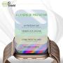 IQ Shield Screen Protector Compatible with Apple Watch Series 4 (44mm)(6-Pack)(Easy Install) Anti-Bubble Clear Film