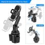 Cup Holder Phone Mount, WixGear Car Cup Holder Phone Mount Adjustable Automobile Cup Holder Smart Phone Cradle Car Mount