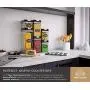 Chefs Path Airtight Food Storage Container Set - 7 PC Set - Labels & Marker - Kitchen & Pantry Organization Containers - BPA-Free - Clear Plastic Canisters for Flour, Cereal with Improved Lids Chefs Path Airtight Food Storage Container Set - 7 PC Set - Labels & Marker - Kitchen & Pantry Organization Containers - BPA-Free - Clear Plastic Canisters for Flour, Cereal with Improved Lids