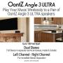 OontZ Angle 3 Ultra (3rd Gen) 5.0 Bluetooth Speaker (Updated), 14 Watts, Hi-Quality Sound & Bass, 100 Ft Wireless Range, Play Two Speakers Together, IPX7, Bluetooth Speakers by SoundWorks (Black)