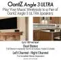 OontZ Angle 3 Ultra (3rd Gen) 5.0 Bluetooth Speaker (Updated), 14 Watts, Hi-Quality Sound & Bass, 100 Ft Wireless Range, Play Two Speakers Together, IPX7, Bluetooth Speakers by SoundWorks (Black)