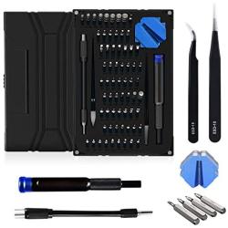 Zalava Precision Screwdriver Kit, 71 in 1 with 64 Bits for Computer Repair Tool Kit with Extension Rod, Nintendo Switch Screwdriver Set, for Computer, iPhone, Smartphone, Nintendo Switch