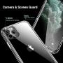 CASEKOO Crystal Clear Compatible with iPhone 11 Pro Max Case, [Anti-Yellowing] Shockproof Protective Hybrid Phone Cases Slim Lightweight Cover for iPhone 11 Pro Max (6.5 inch) 2019 - Crystal Clear