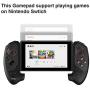 Mobile Game Controller, Wireless 4.0 Practical Stretch Joystick Gamepad with 5-10 Inch Telescopic Holder for Compatible Phone8/XR/XS iOS Compatible Android Mobile Phone Tablet