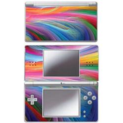 Mightyskins Protective Vinyl Skin Decal Cover Sticker Compatible with Nintendo DS Lite - Rainbow Wave