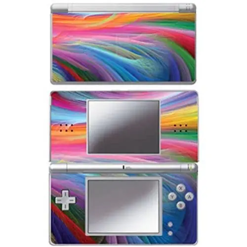 Mightyskins Protective Vinyl Skin Decal Cover Sticker Compatible with Nintendo DS Lite - Rainbow Wave Mightyskins Protective Vinyl Skin Decal Cover Sticker Compatible with Nintendo DS Lite - Rainbow Wave