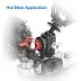 Ball Head with Cold Shoe Mount, 360 Degree Panning, 90 Degree Tilt Notch, 1/4" Screw and Shoe Mount, for Tripod,Selfie Stick,Monopod Mount, Come with on Camera Hot Shoe Adapter. Ball Head with Cold Shoe Mount, 360 Degree Panning, 90 Degree Tilt Notch, 1/4" Screw and Shoe Mount, for Tripod,Selfie Stick,Monopod Mount, Come with on Camera Hot Shoe Adapter.