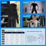 Workout Full Finger Gloves with Wrist Wrap Support,Anti Slip Palm Protection & Extra Grip,Touchscreen Fitness Exercise Weight Lifting Gym Training Cycling Climbing Running Gloves for Men & Women
