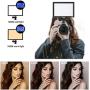 Switti Camera Light, Portable Ultra-Thin LED Video Light, Dimmable Bi-Color 3200K-5600K CRI95+ Camera Lighting for Video Shooting and Photography (NP-F550 Battery Included)