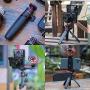 ULANZI MT-08 Extension Pole Tripod, Mini Selfie Stick Tripod Stand Handle Grip for iPhone 11 Pro Max Samsung OnePlus Google Smartphone Canon G7X Mark III Sony RX100 VII A6400 A6600 Cameras Vlogging